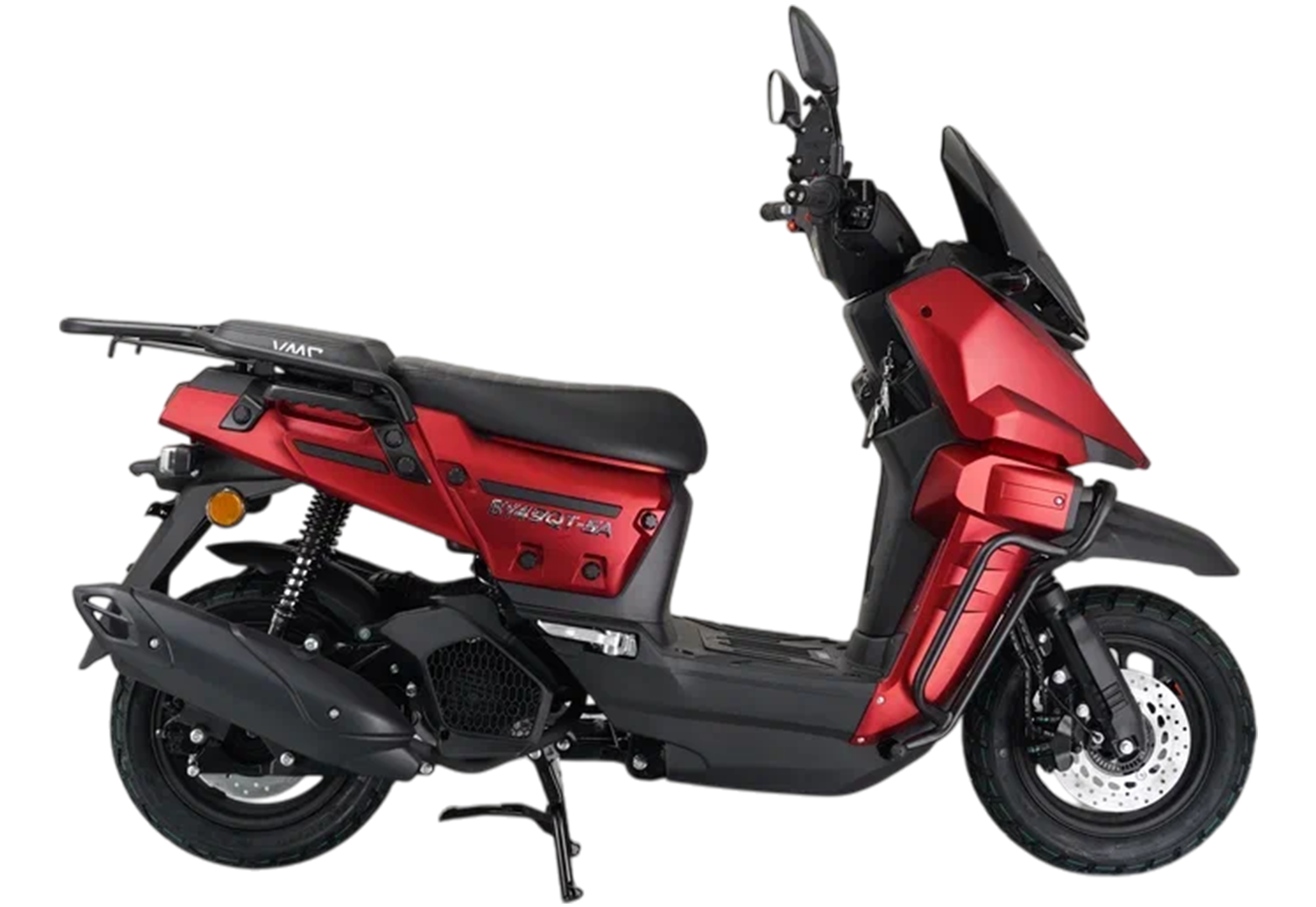 Скутер VENTO (VMC) SMART X BY49QT-5A 49 см3 СЕРИЯ T1700 (LED панель, CBS, USB, сигнализация) MATT RED