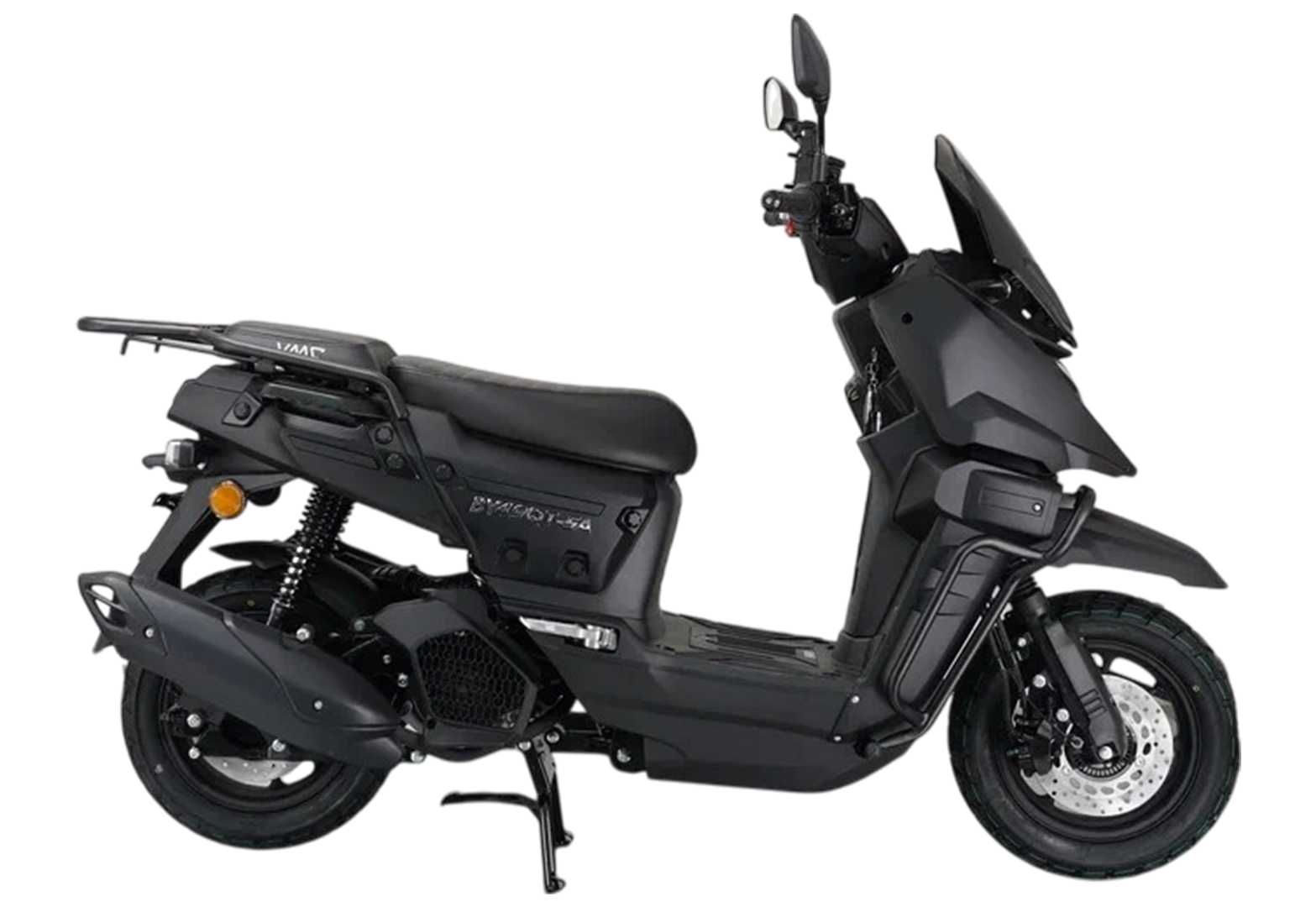 Скутер VENTO (VMC) SMART X BY49QT-5A 49 см3 СЕРИЯ T1700 (LED панель, CBS, USB, сигнализация) MATT BLACK