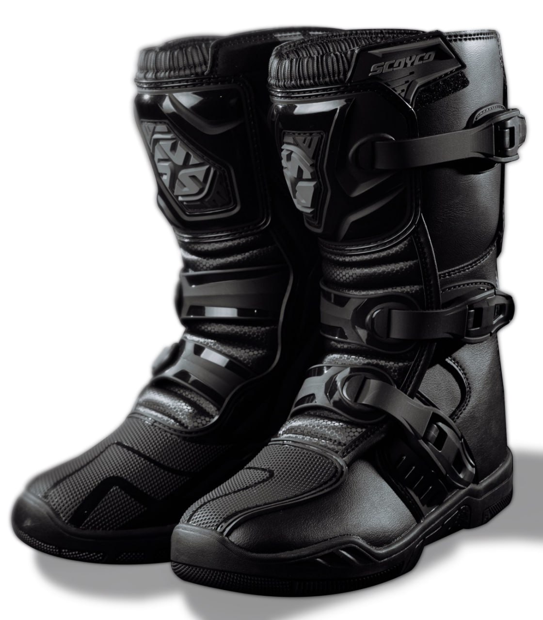 Ботинки эндуро Scoyco MBM008 kid (черный, 38)