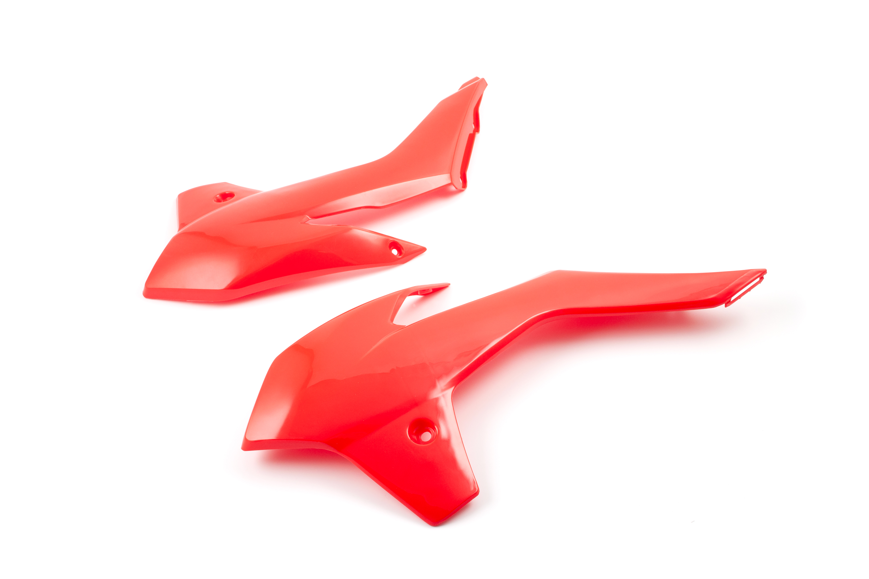 Пластик боковой передний (пара) BRZ MX5 / Progasi super max красный