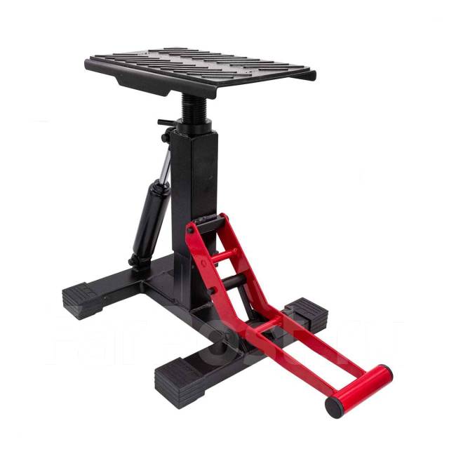 Подставка под кроссовый мотоцикл с демпфером усиленная (до 160 кг, высота 30/44 см)