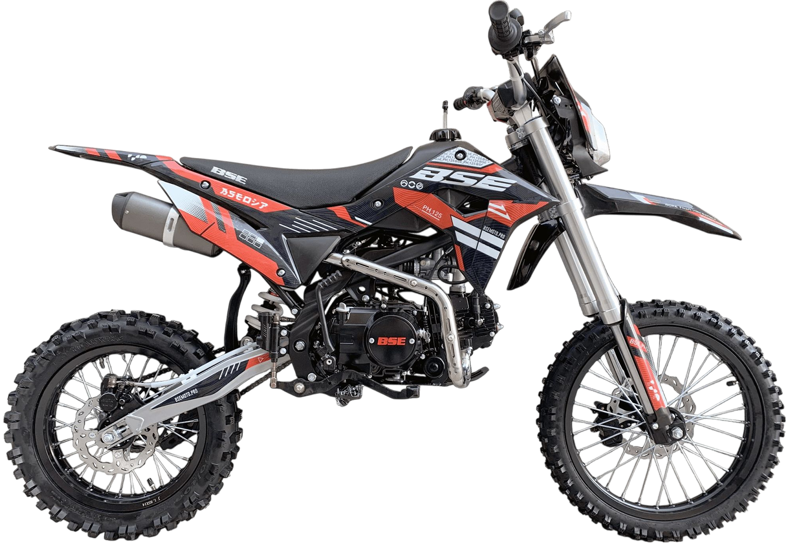 Питбайк BSE PH 125 14/12 AK47 Red