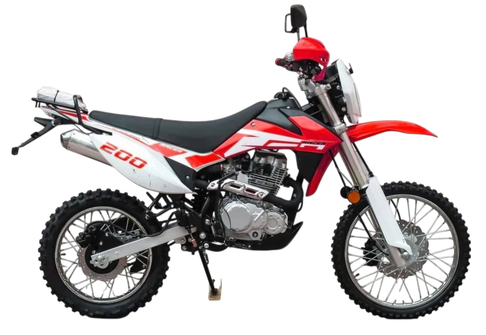 Мотоцикл Racer RC200GY-C2 Enduro (красный) (Россия)
