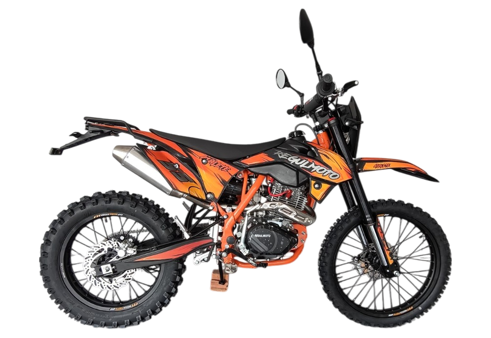 Мотоцикл Regulmoto ATHLETE PR 300 21/18, 5 передач Оранжевый / черный