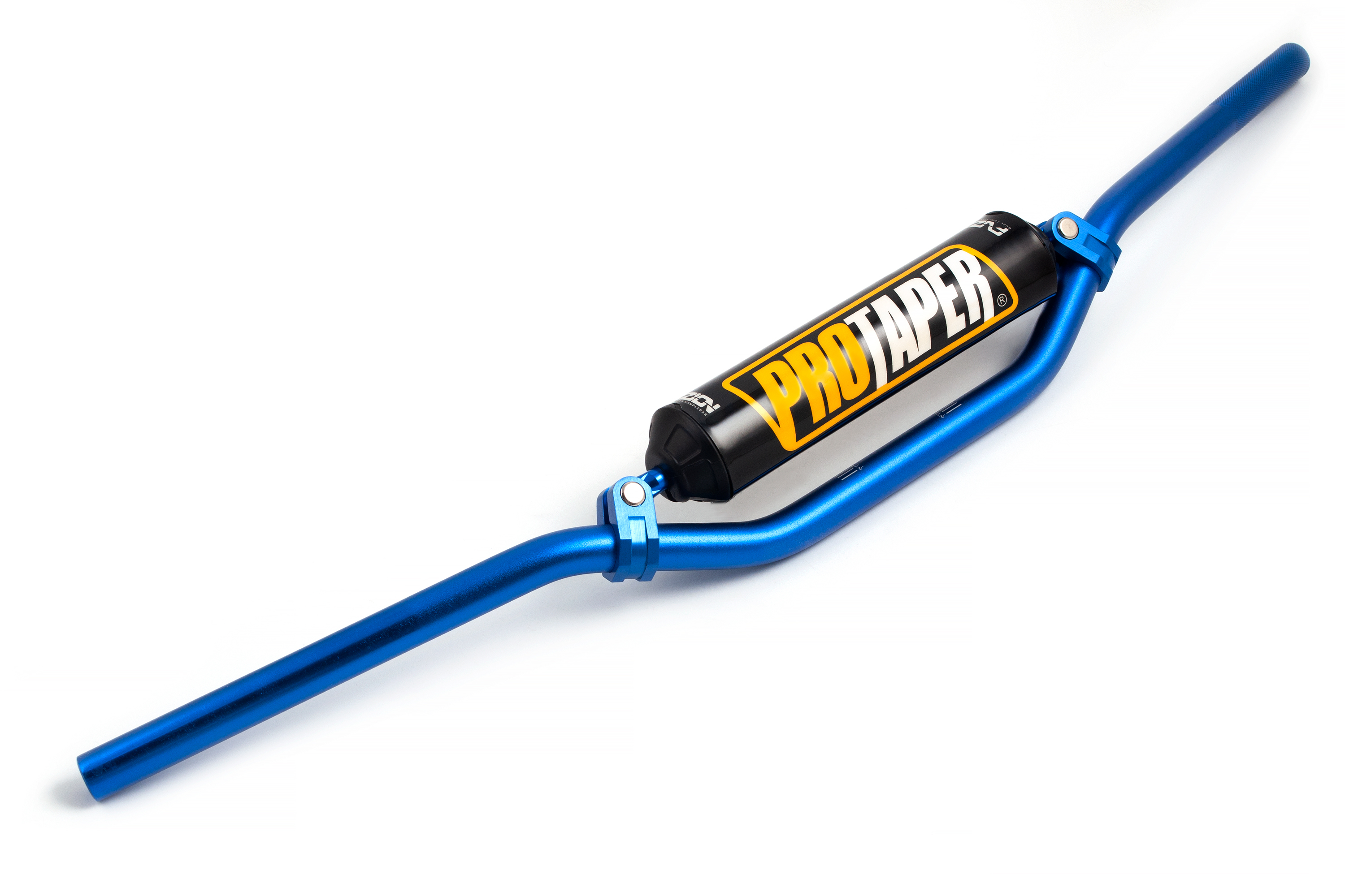 Руль для питбайка и мопеда (скутера) с перекладиной низкий PRO-TAPER 22мм алюминиевый синий