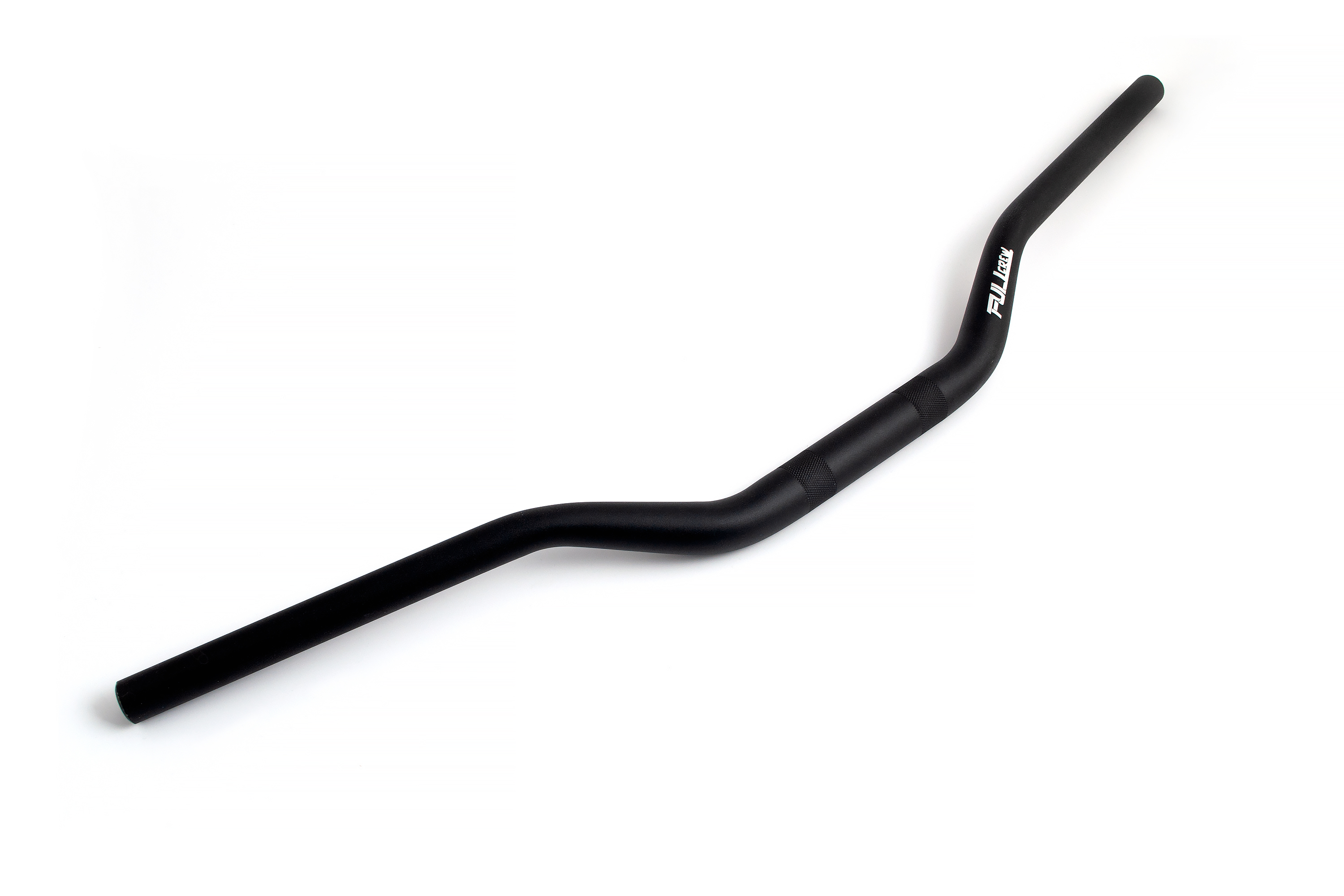 Руль черный алюминиевый Full Crew 28 мм, средний