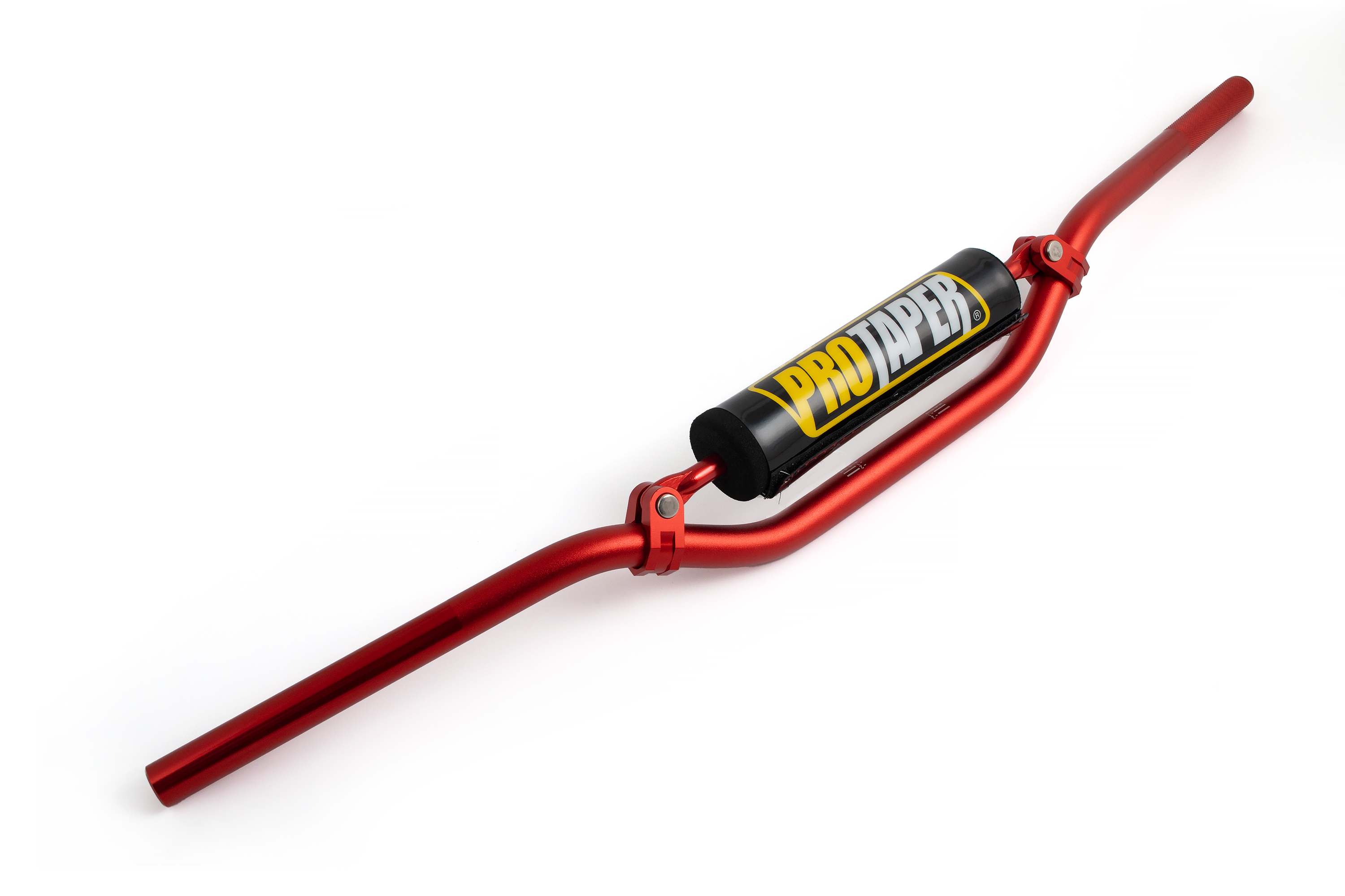 Руль для питбайка PRO-TAPER 22мм низкий алюминиевый красный