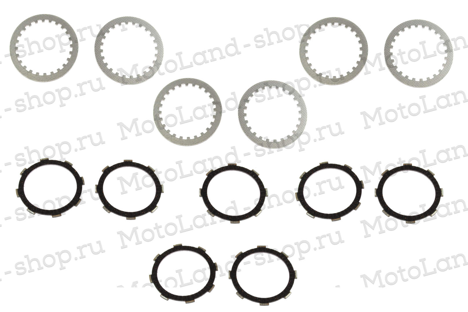 Диски сцепления (комплект фрикц.+сталь)172FMM-3A