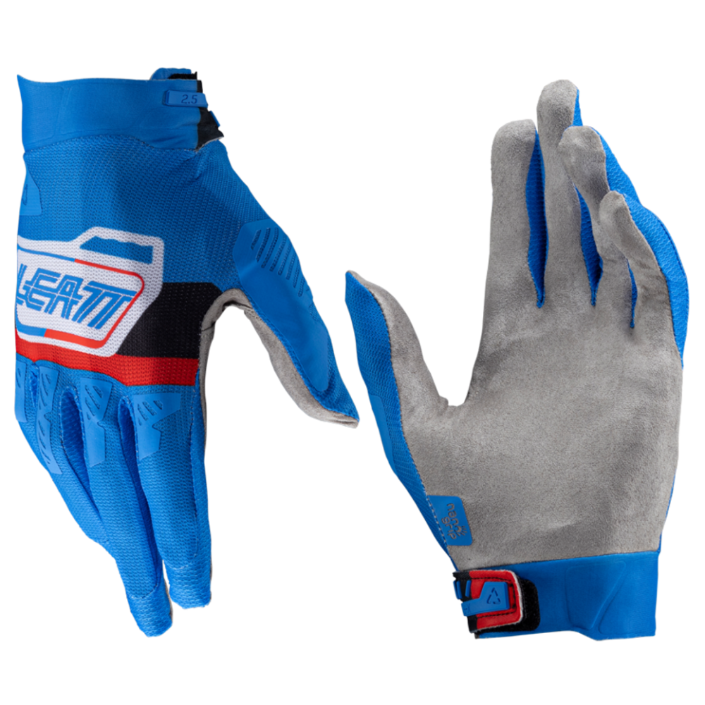 Мотоперчатки подростковые Leatt Moto 1.5 Jr Glove (PitBoard Royal, L, 2025 (6025450344))