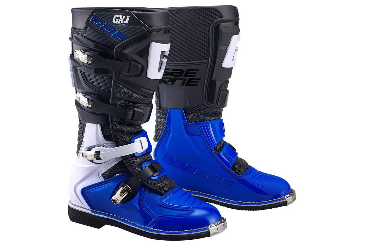 Мотоботы подростковые Gaerne GXJ черно-синие 38