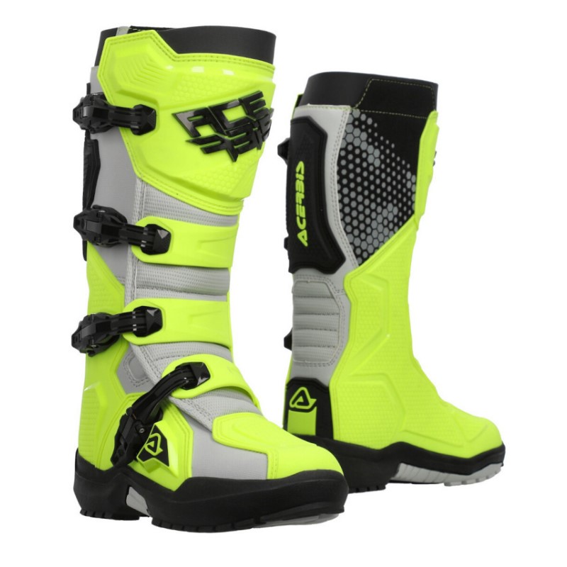 Мотоботы кроссовые Acerbis ARTIGLIO Fluo Yellow/White, (р.43)