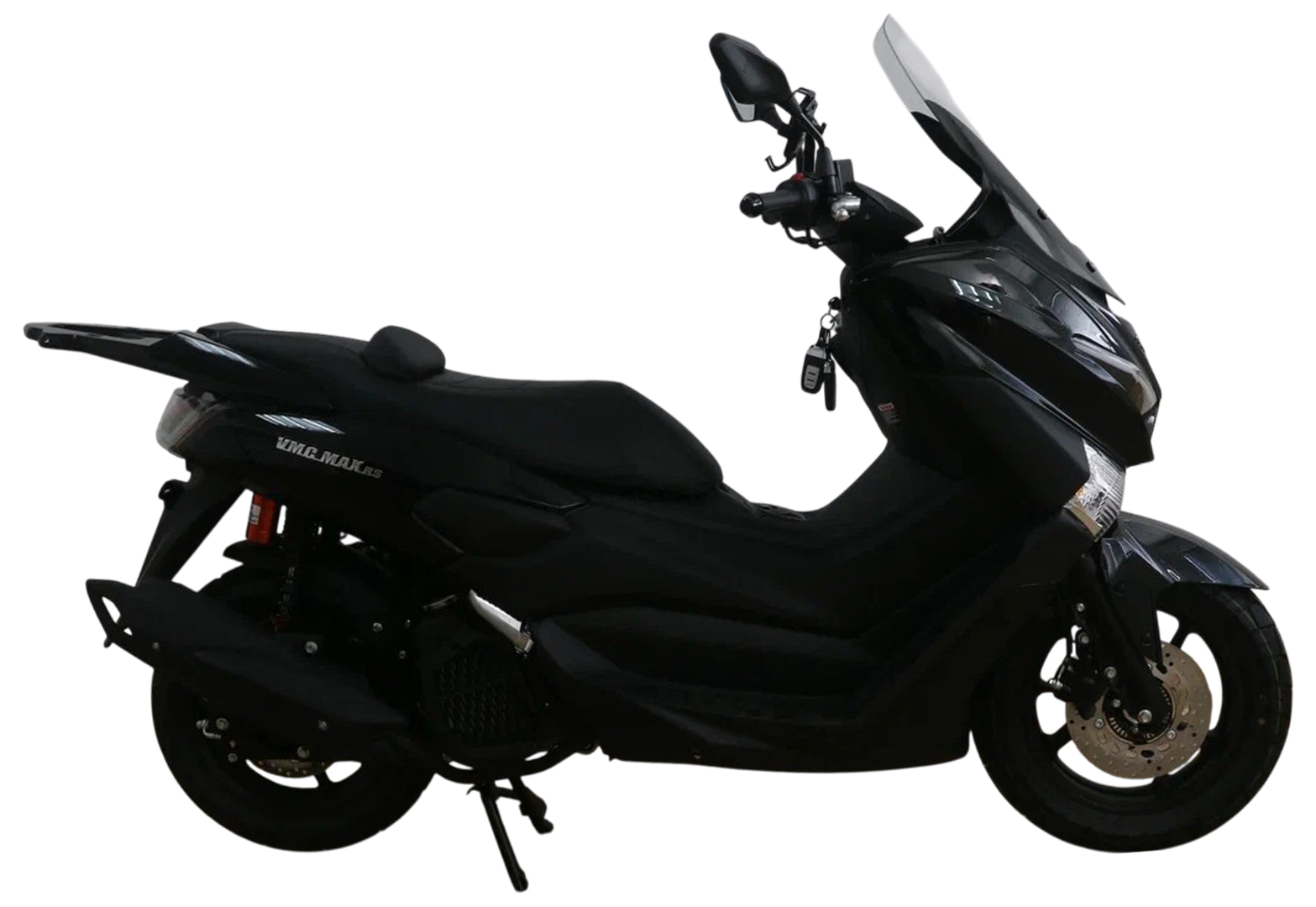 Скутер VENTO (VMC) MAX RS (150) (инжекторный впрыск, дисковый передний /задний торм., ABS) (ЭПТС) BLACK /MATT BLACK