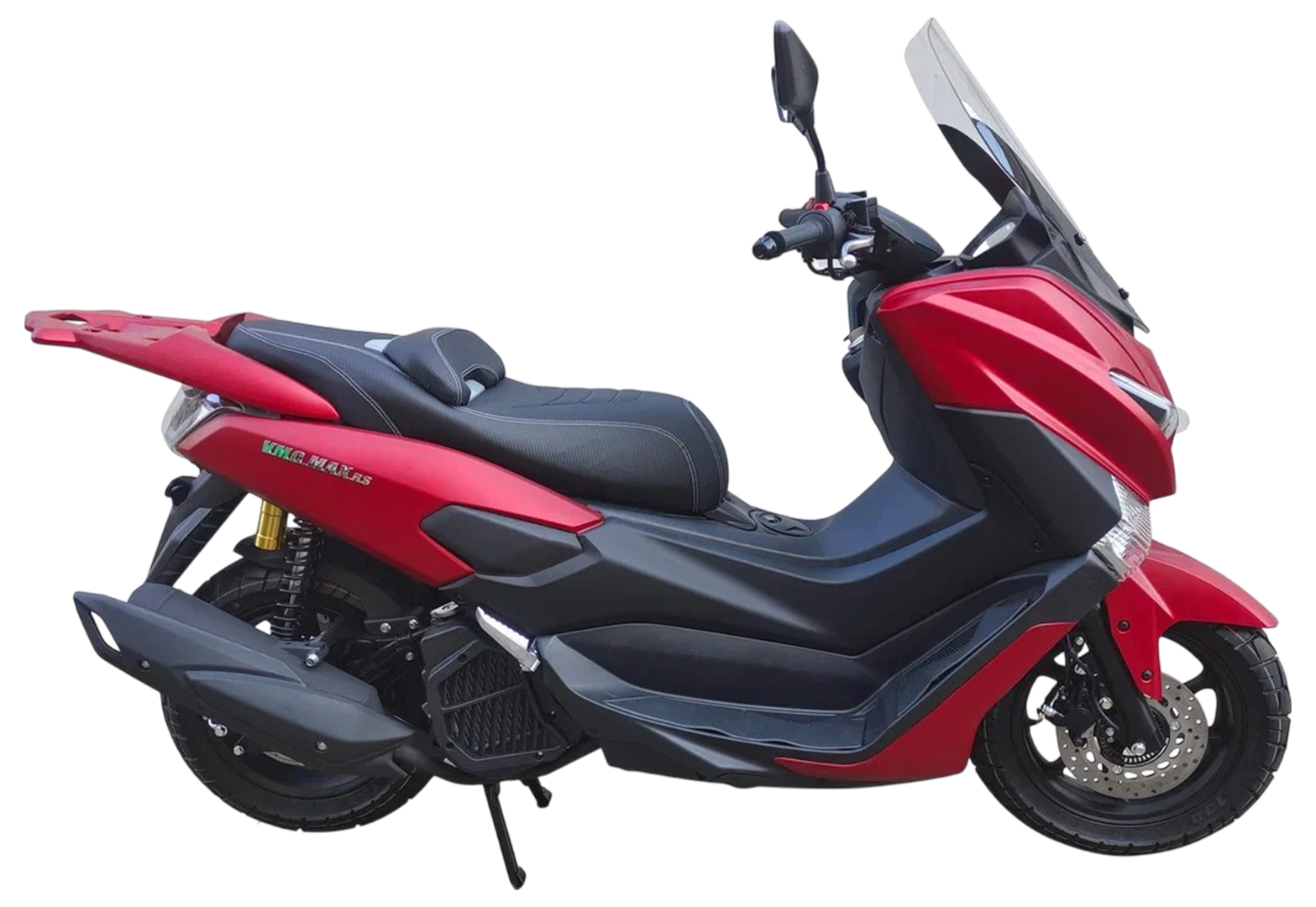 Скутер VENTO (VMC) MAX RS (150) (инжекторный впрыск, дисковый передний /задний торм., ABS) (ЭПТС) MATT RED/MATT BLACK