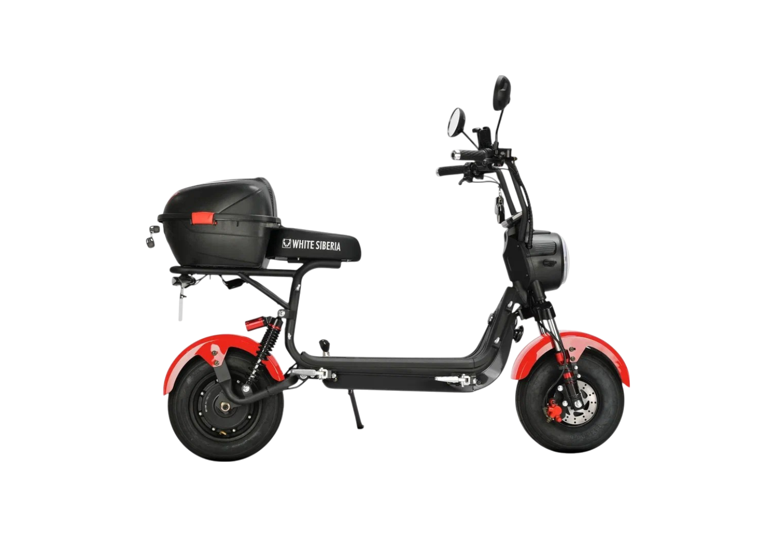 Электроскутер WHITE SIBERIA PRO 2500W RED