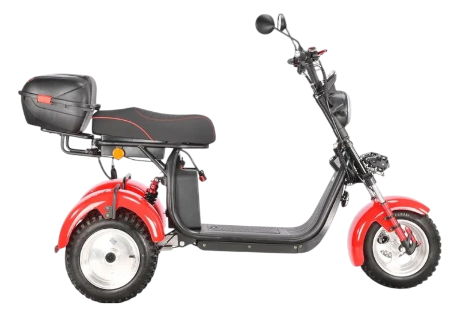 Электротрицикл WHITE SIBERIA IKRA 5000W RED