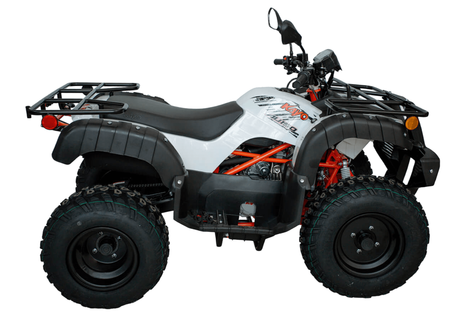 Квадрицикл KAYO AU150 (белый пластик 2024 г.) (ПТС)