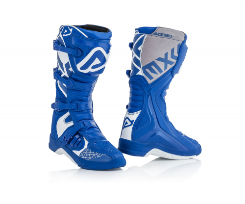 Мотоботы кроссовые Acerbis X-TEAM blue/ white, р. 40