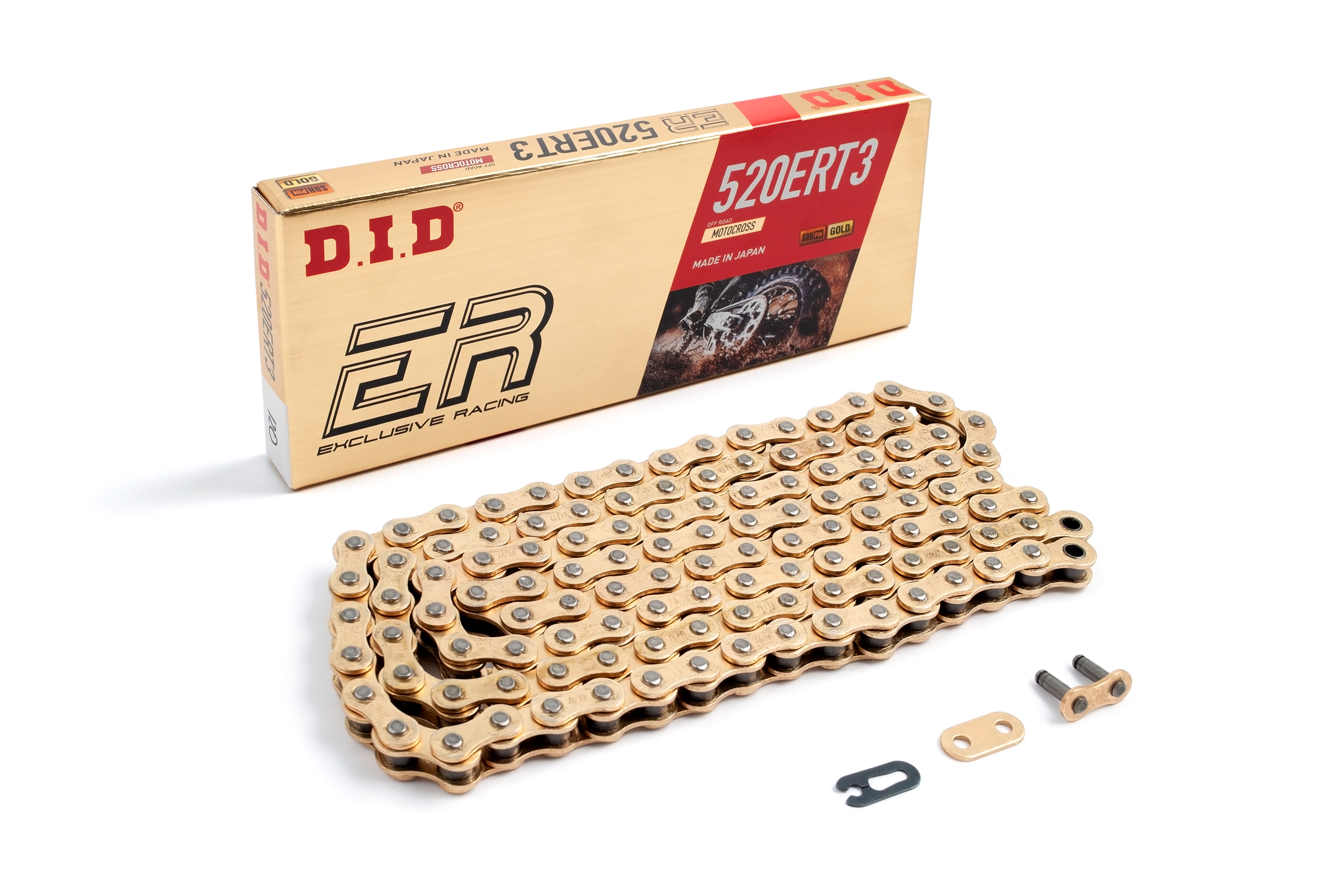 Цепь DID 520ERT3 SDH G&G (120 зв.)