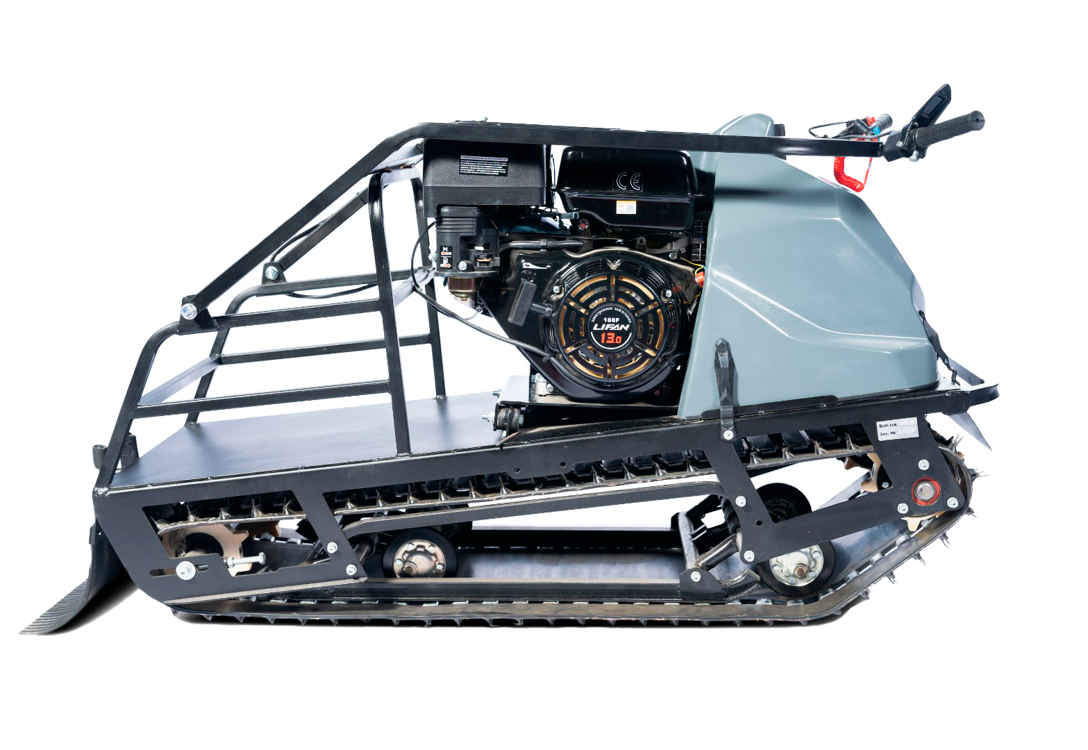 Мотобуксировщик Бурлак-М2 LFS 15 л.с. эл/зап