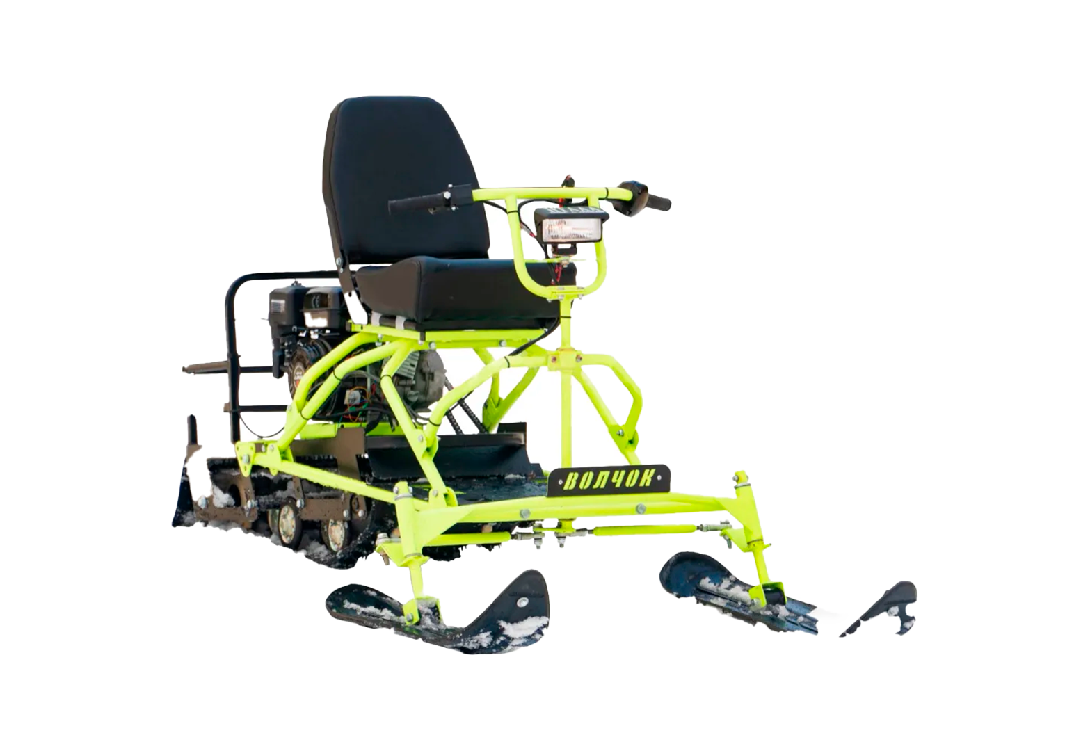 Мотобуксировщик Волчок 6.5 лс