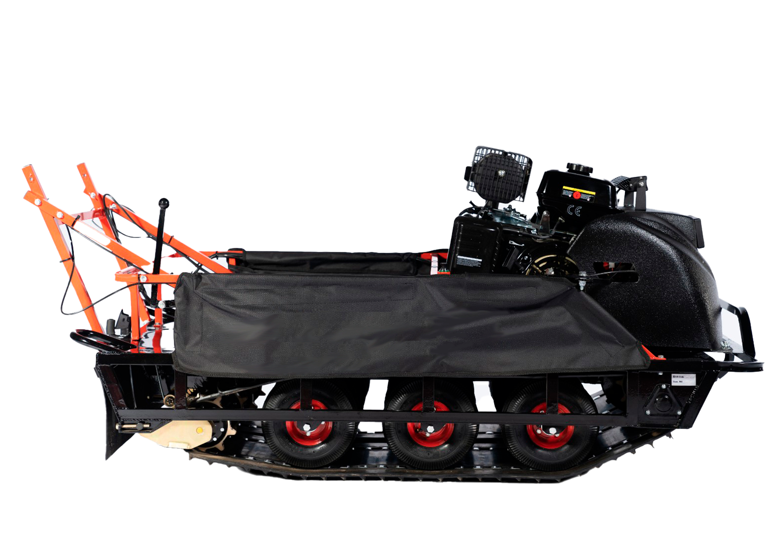 Мотобуксировщик всесезонный Бурлак Экспедитор 15 л.с. КАТКИ базовый