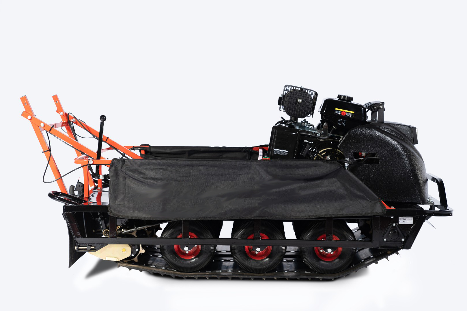 Мотобуксировщик всесезонный Бурлак Экспедитор 17 л.с. КАТКИ MAX