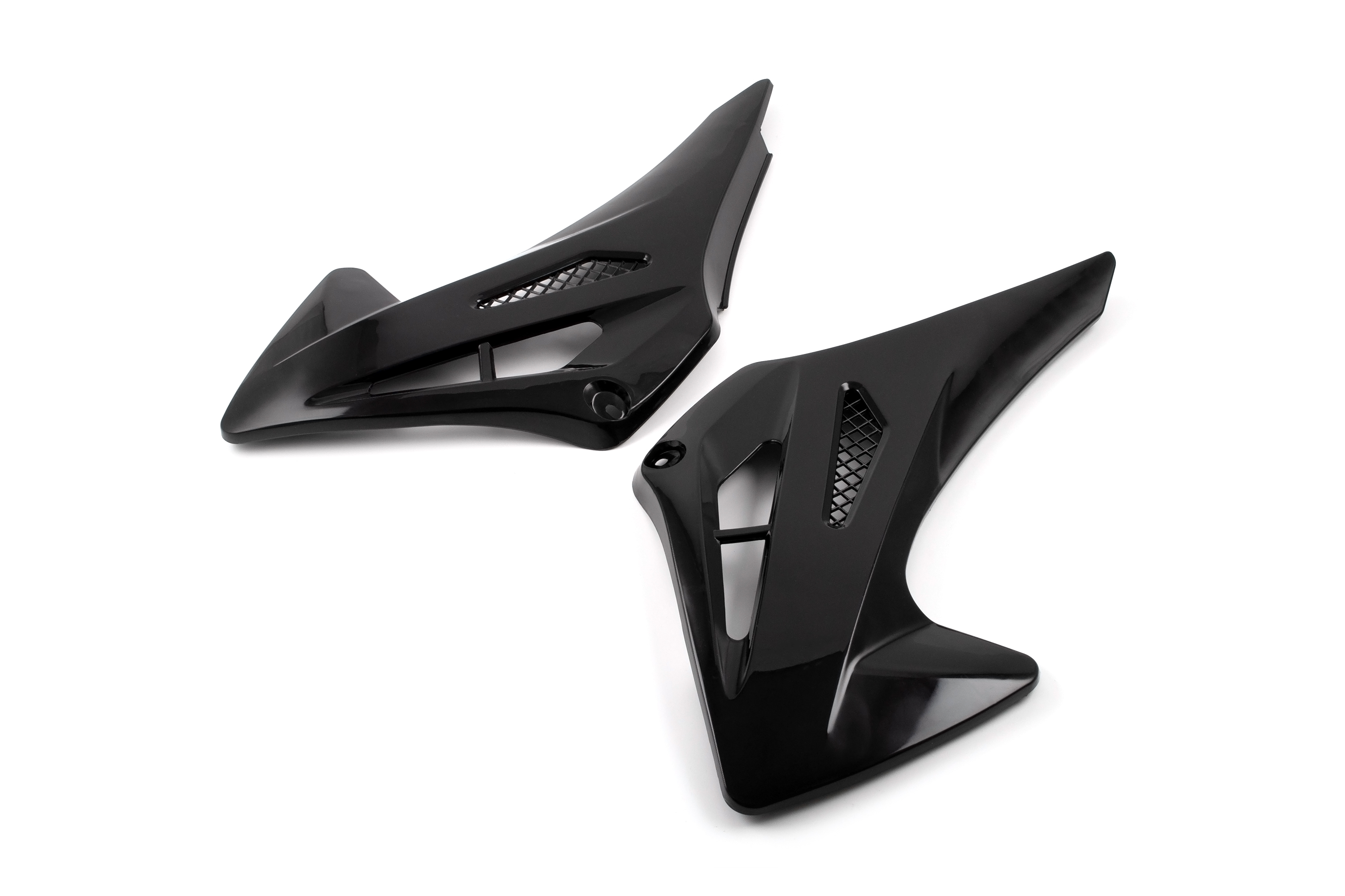 Обтекатели боковые передние (комплект/пара) черные BRZ Z7 / OXO LITE 300/ Chebur CB300/ Progasi Palma/ PROCIDA CB250D