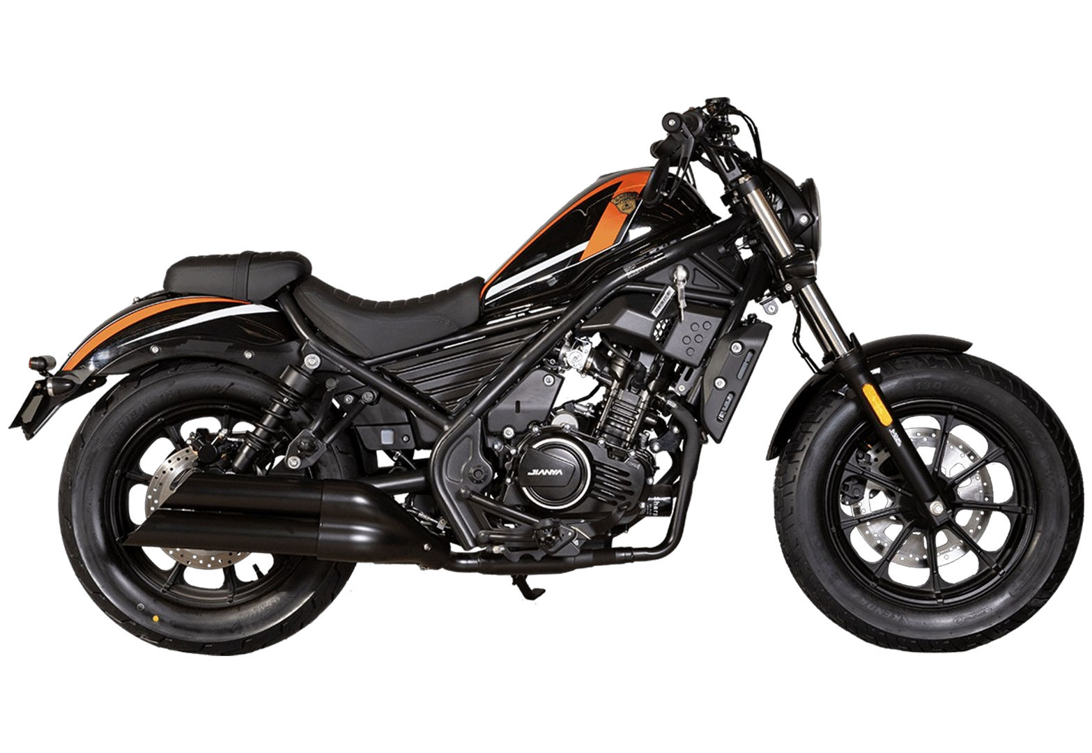 Мотоцикл GROZA JOY300 Sport ПТС Черный/оранжевый