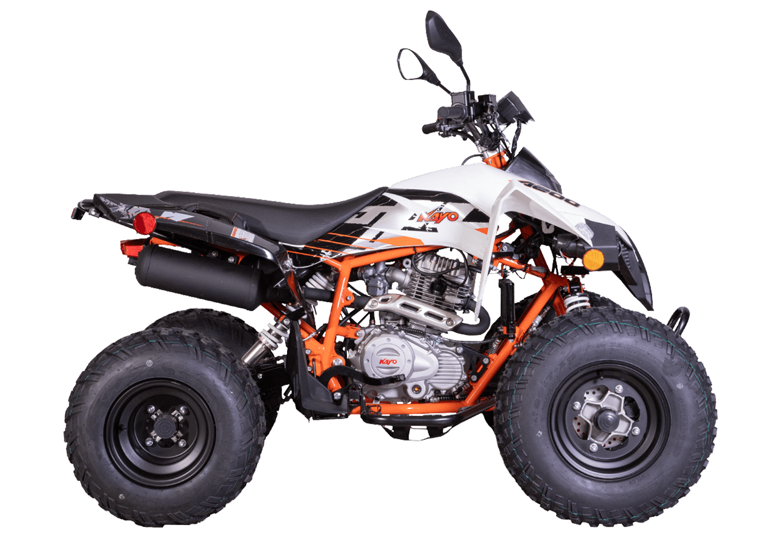 Квадрицикл KAYO A200 (белый пластик 2024 г.) (ПТС)