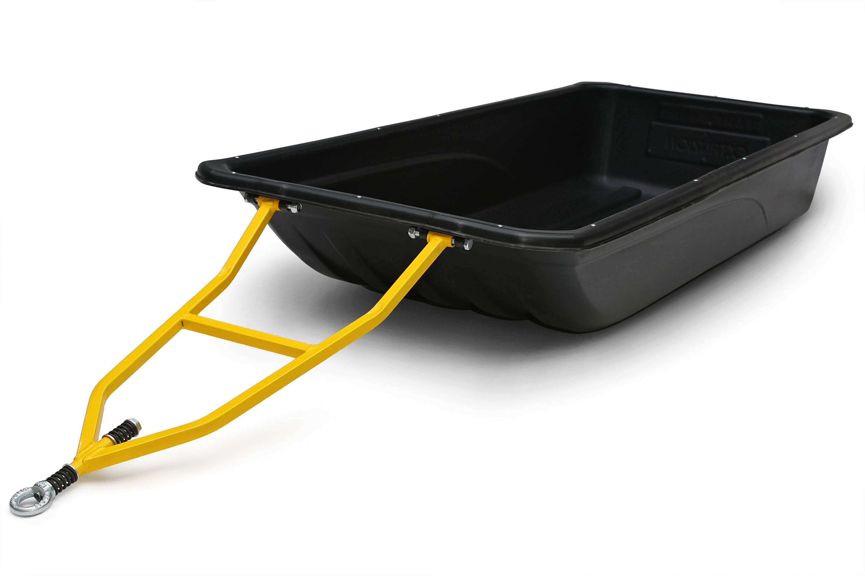 Сани волокуши с обвязкой (без полозьев) Тайга-1900 (1900x800x300) для снегохода, мотобуксировщика, рыбалки, охоты. Ширина дна 550.