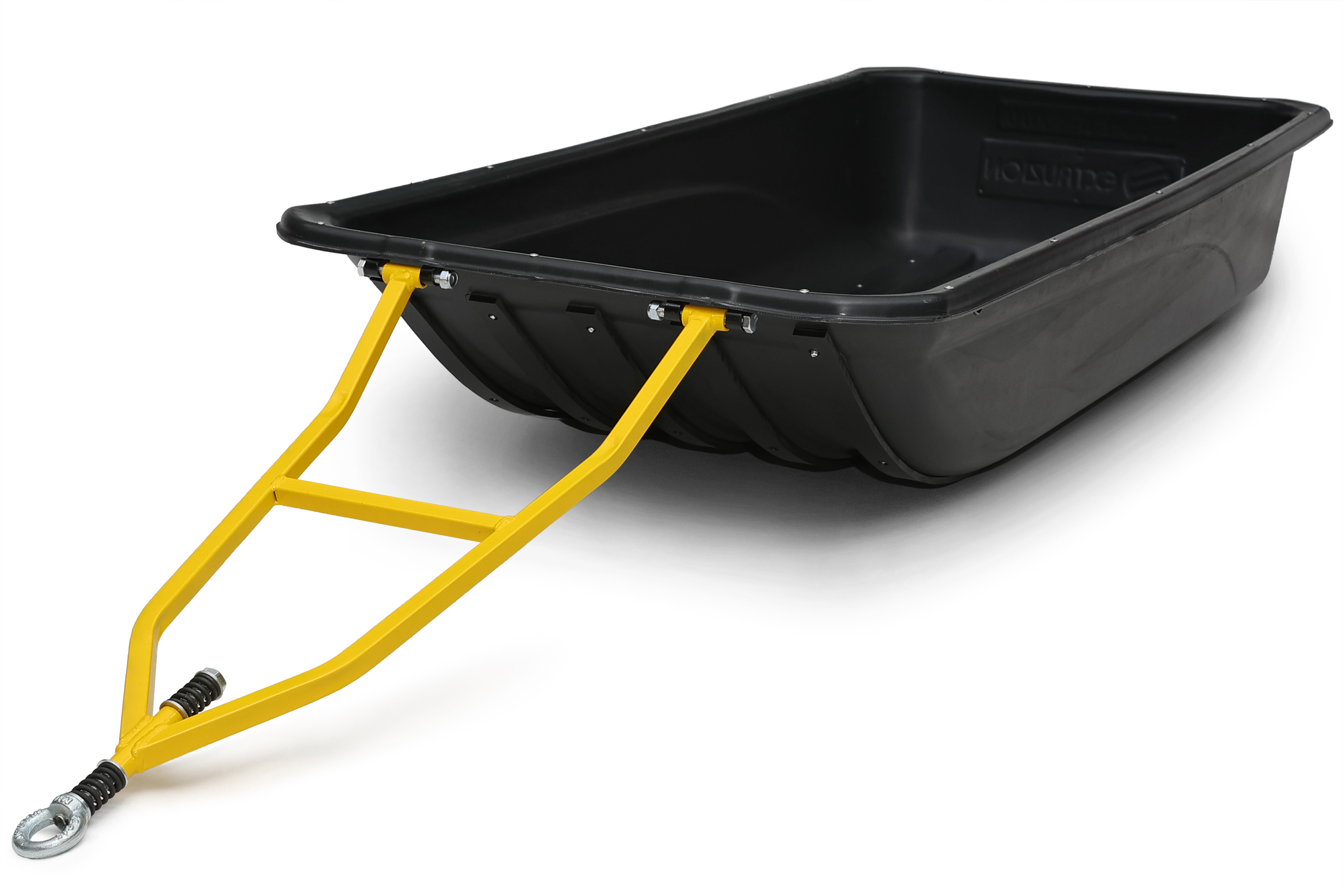 Сани волокуши с обвязкой и полозьями Тайга-1700 (1700x800x300) для снегохода, мотобуксировщика, рыбалки, охоты. Ширина дна 550.