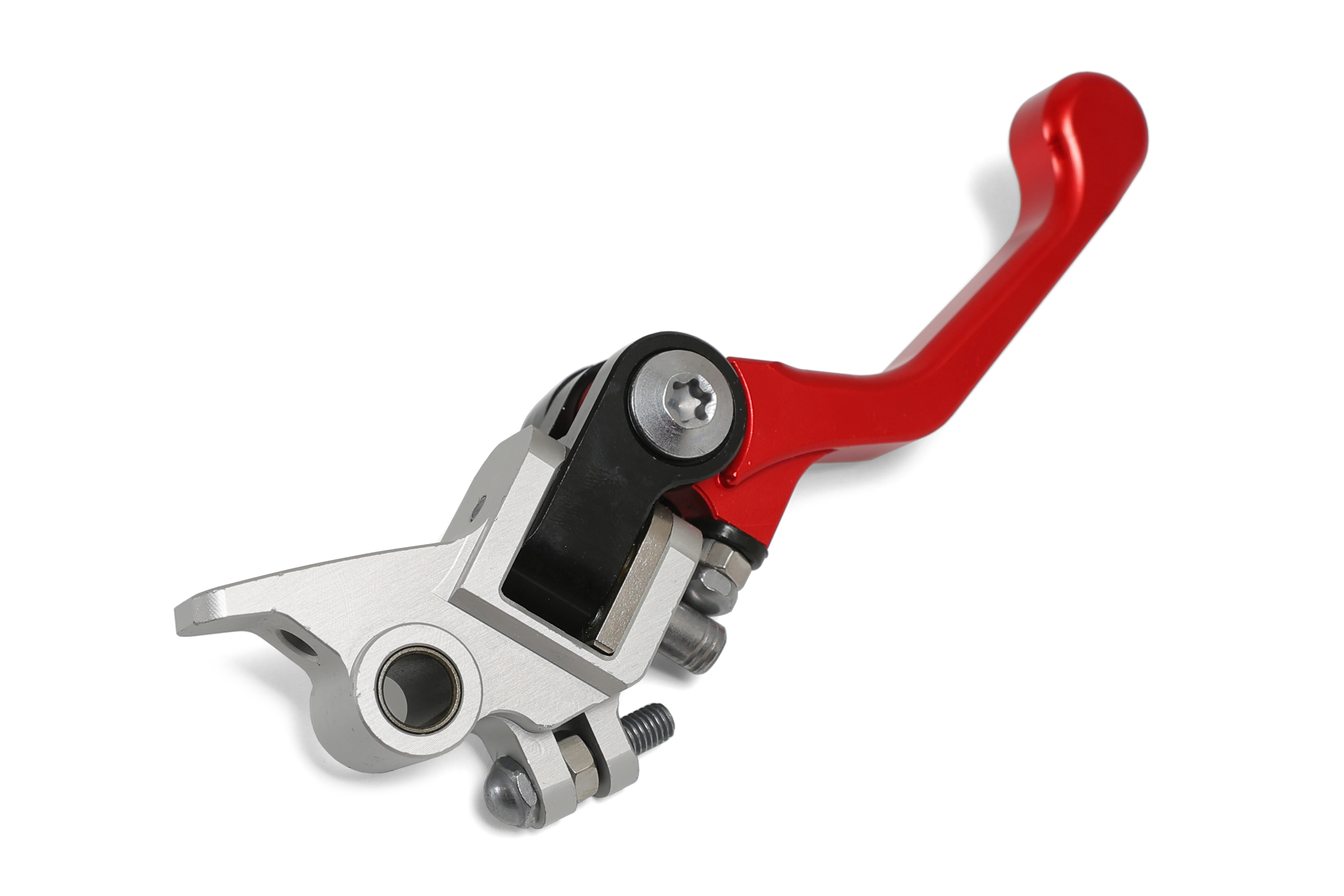Рычаг тормозной складной CNC OTOM красный (KEWS)