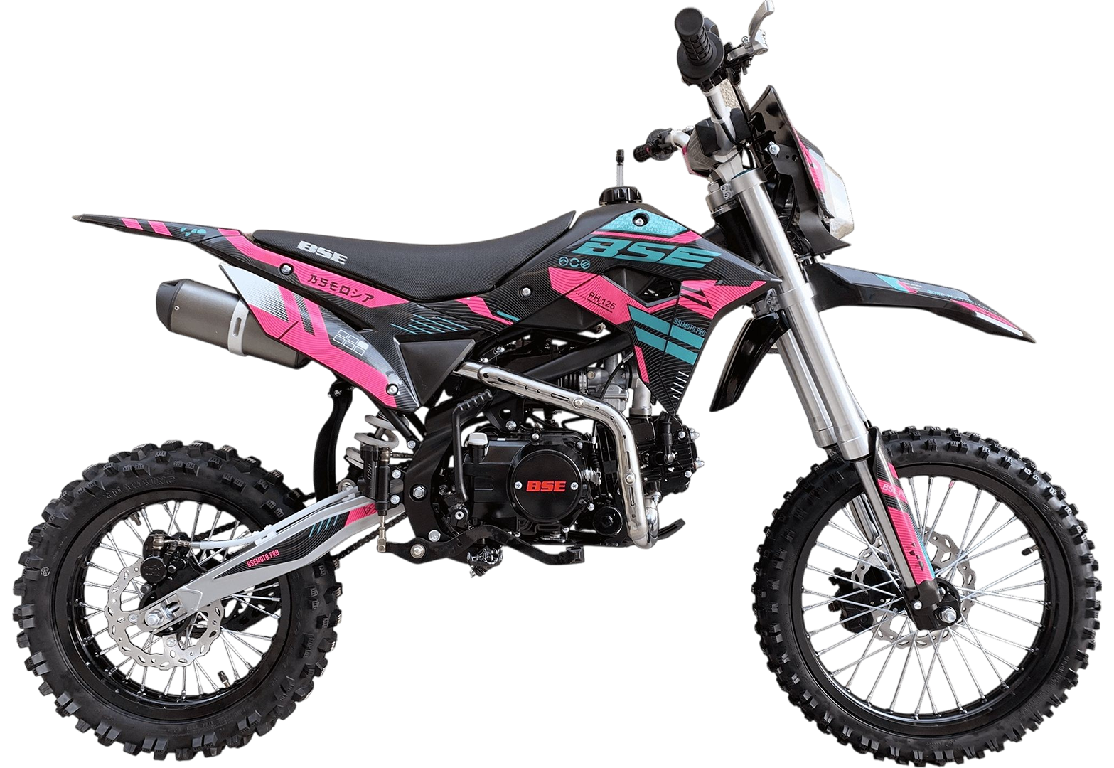 Питбайк BSE PH125 AK47 Aquamarine (040)