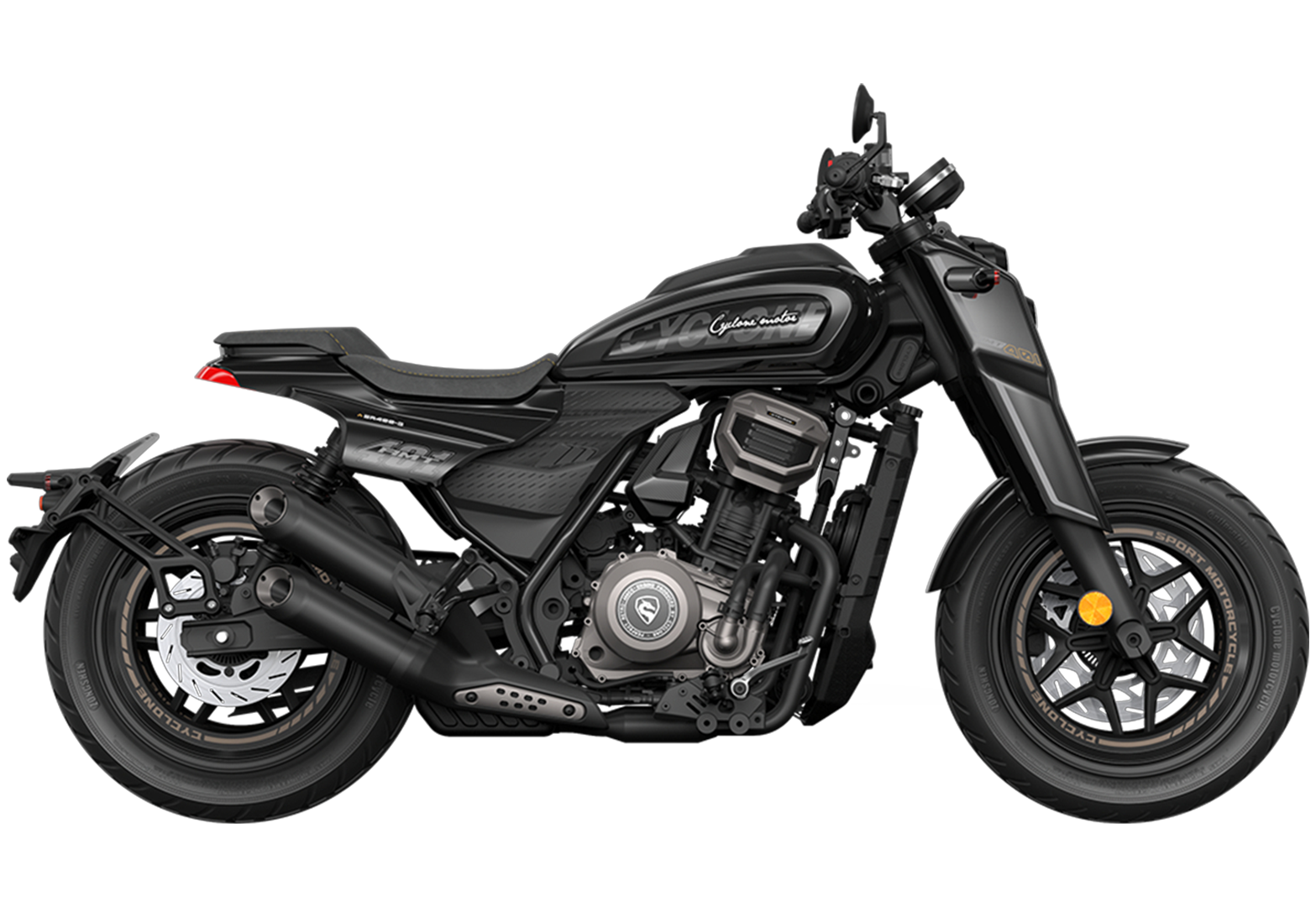 Мотоцикл CYCLONE AQS401 AMT Черный