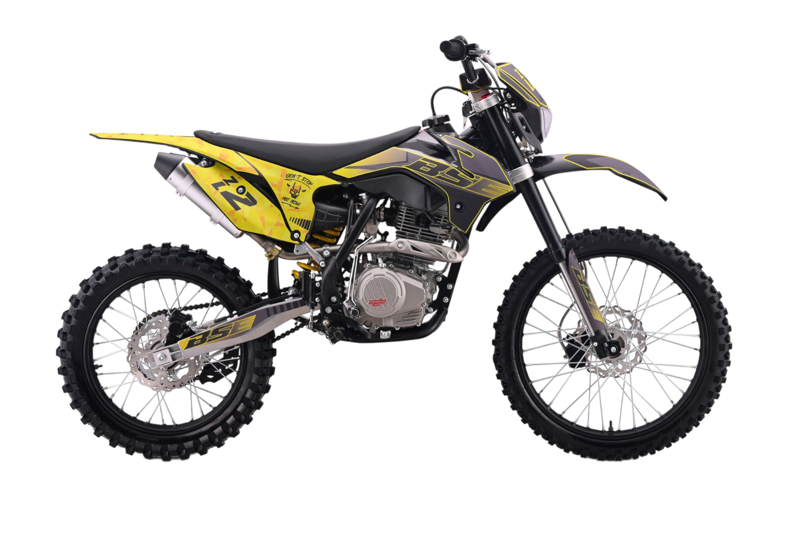 Кроссовый мотоцикл BSE Z2 L 19\16 Split Yellow