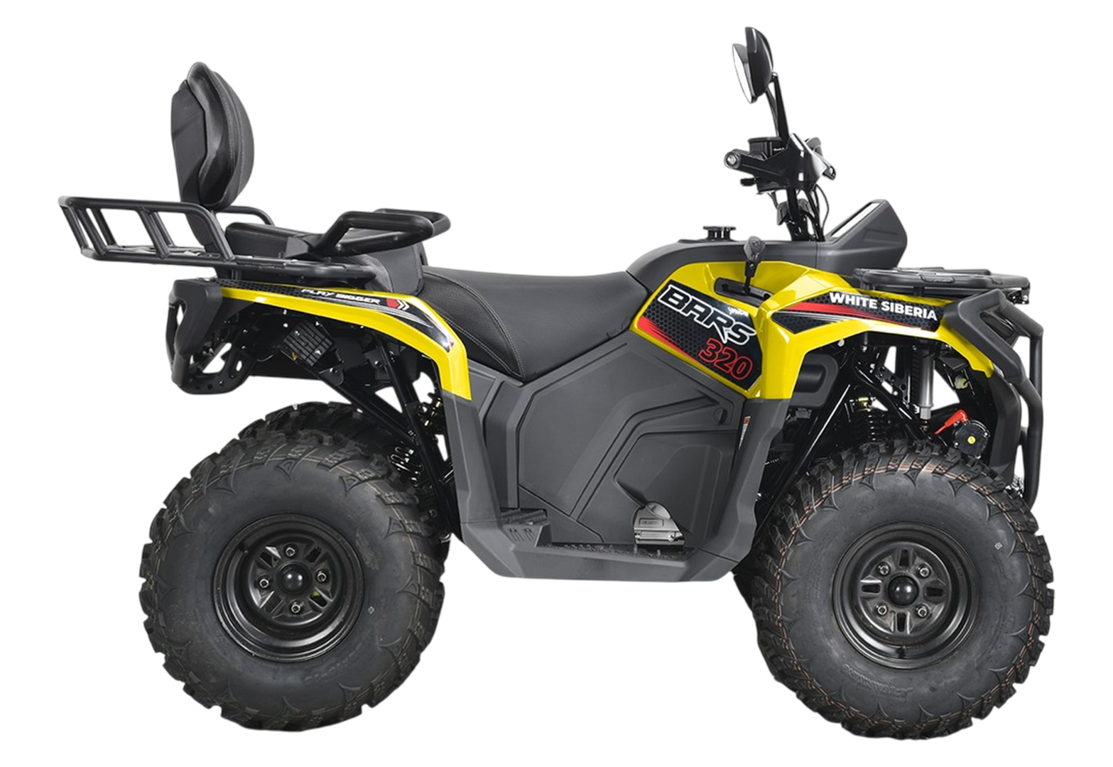 Бензиновый квадроцикл WHITE SIBERIA BARS 320 Желтый