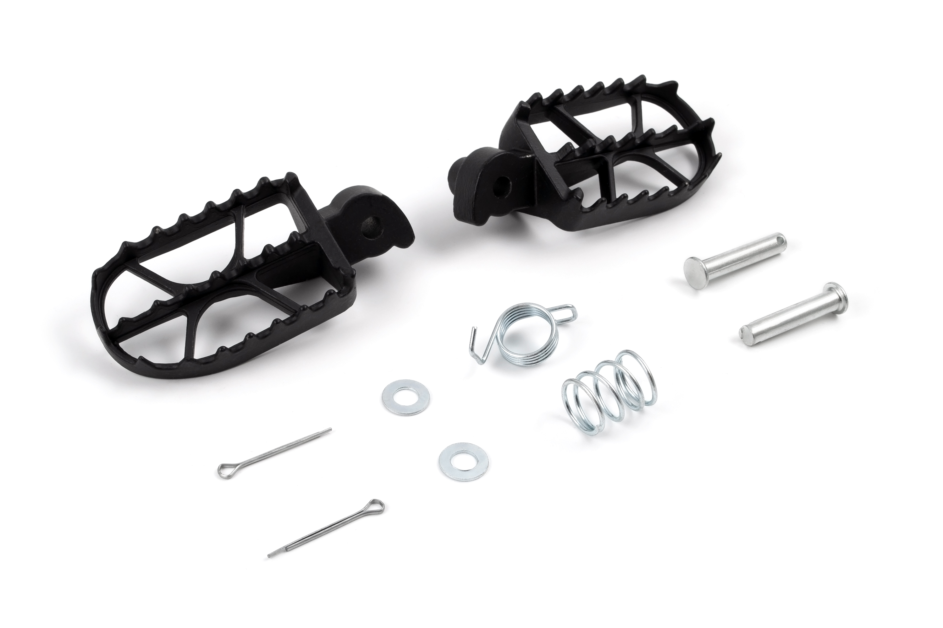 Подножки водителя для эндуро мотоцикла на раму K5 (без креплений)