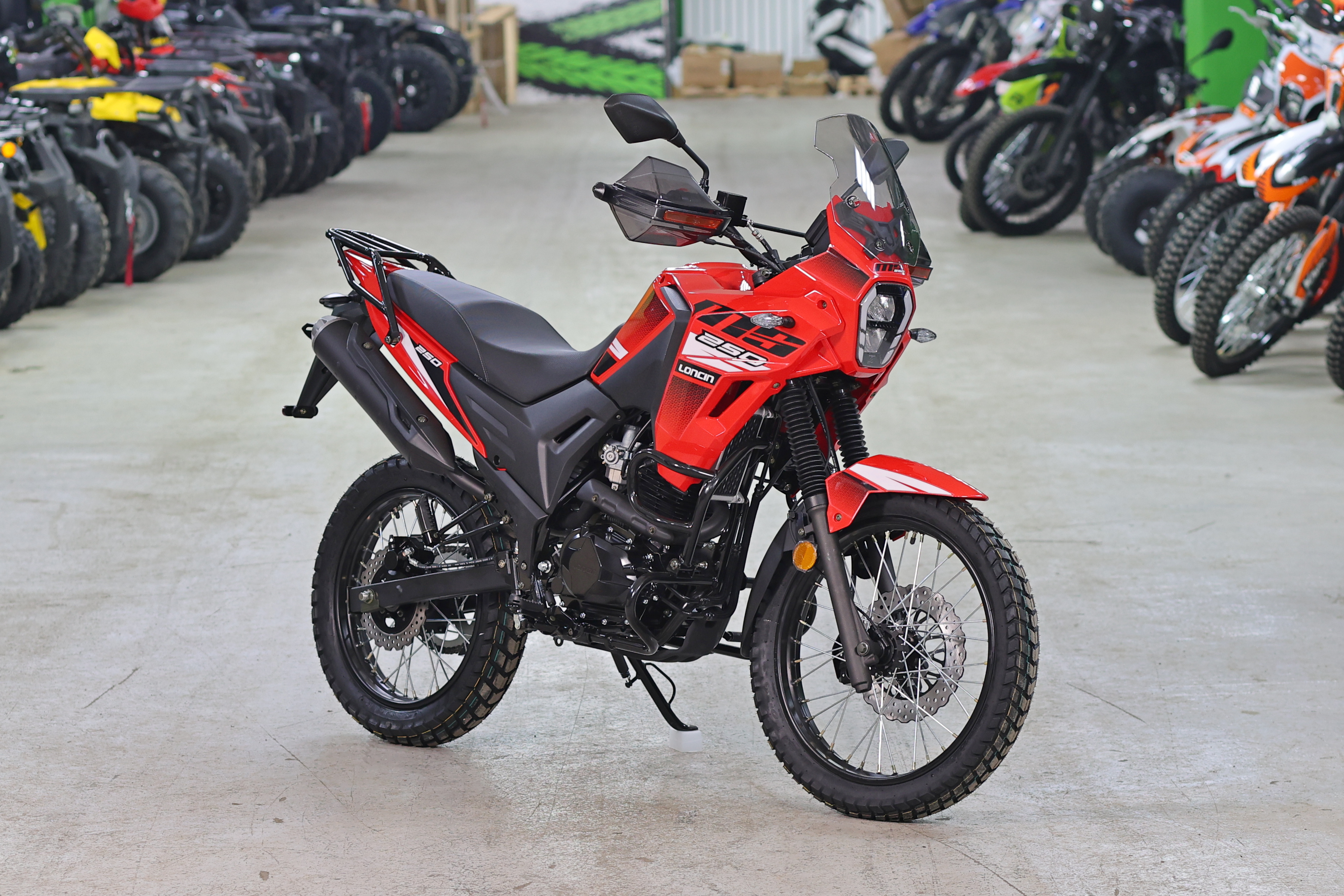 Мотоцикл LONCIN MS250 (красный)