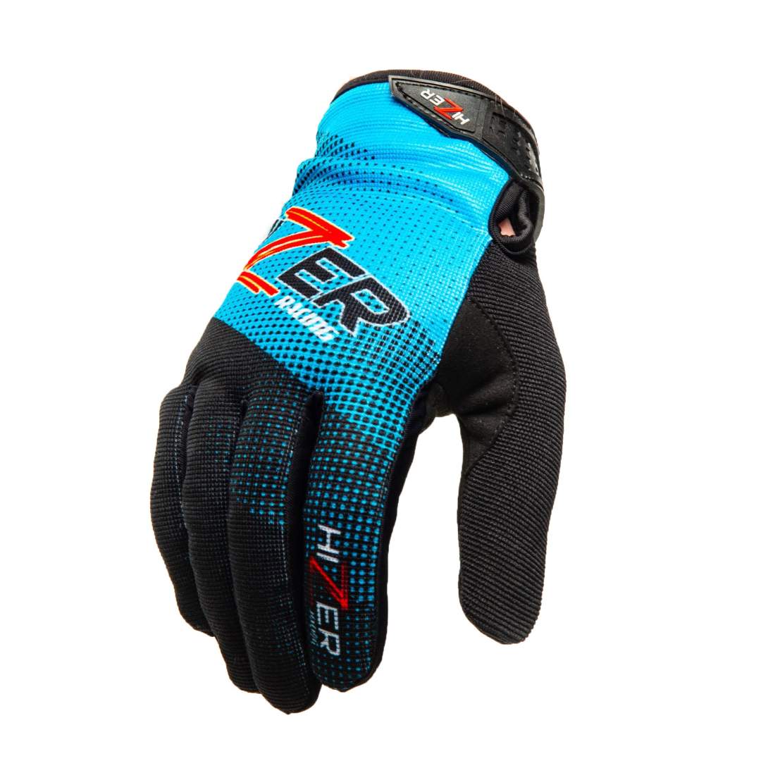 Перчатки мото HIZER / Blue/White (L) мотокросс