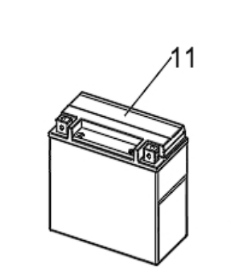 Аккумулятор для ATV YTX20L-BS