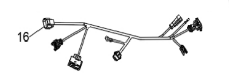 Жгут основной проводки для квадроцикла BRC 1000 /QJMotor SFA 600 / SFA 1000