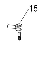 Наконечник рулевой тяги наружний L=R (F) для квадроцикла BRC 1000 / BRP G2 CAN-AM Outlander 500, 650, 800, 1000R (1шт.)
