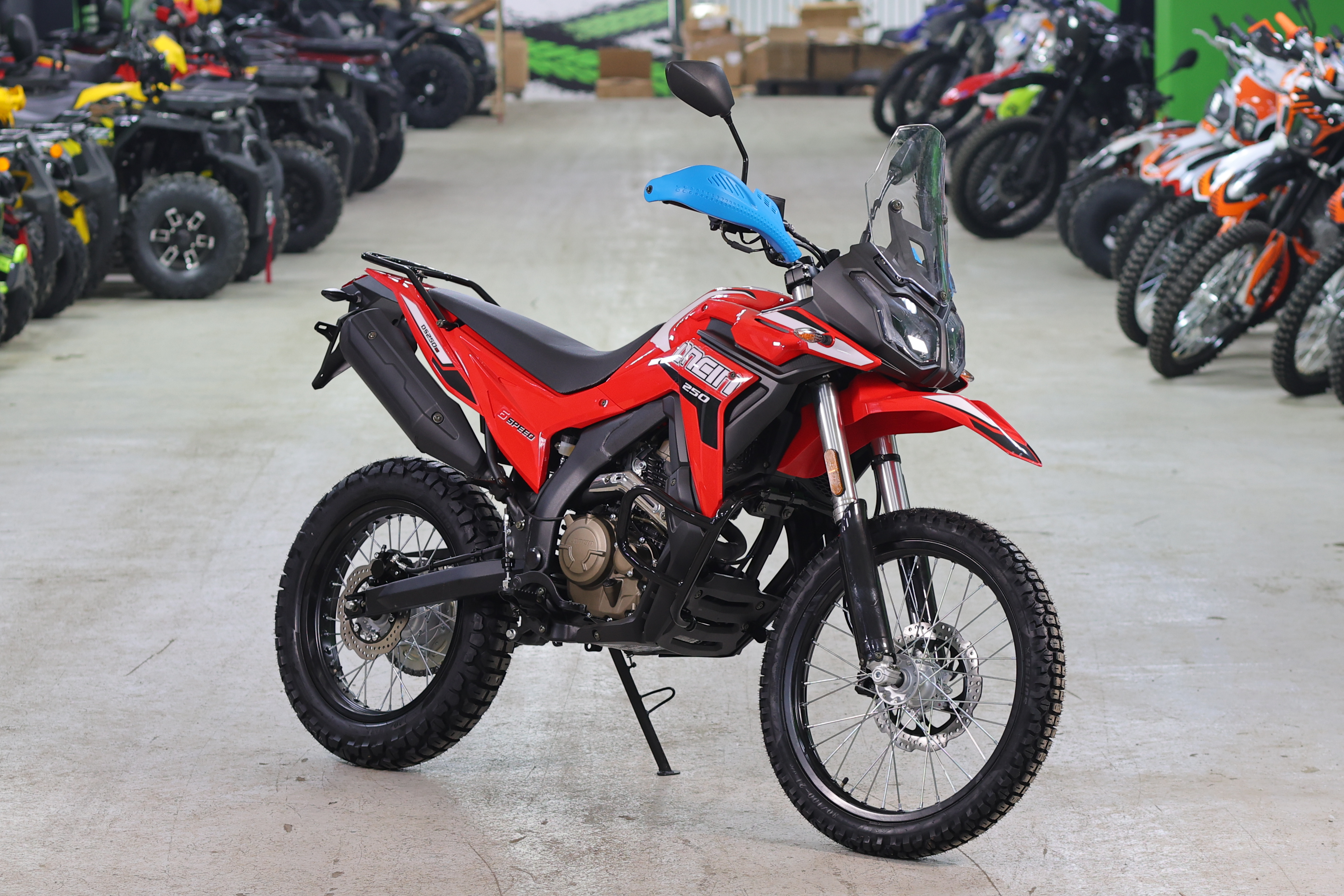 Мотоцикл Loncin DS250 Rally (красный)