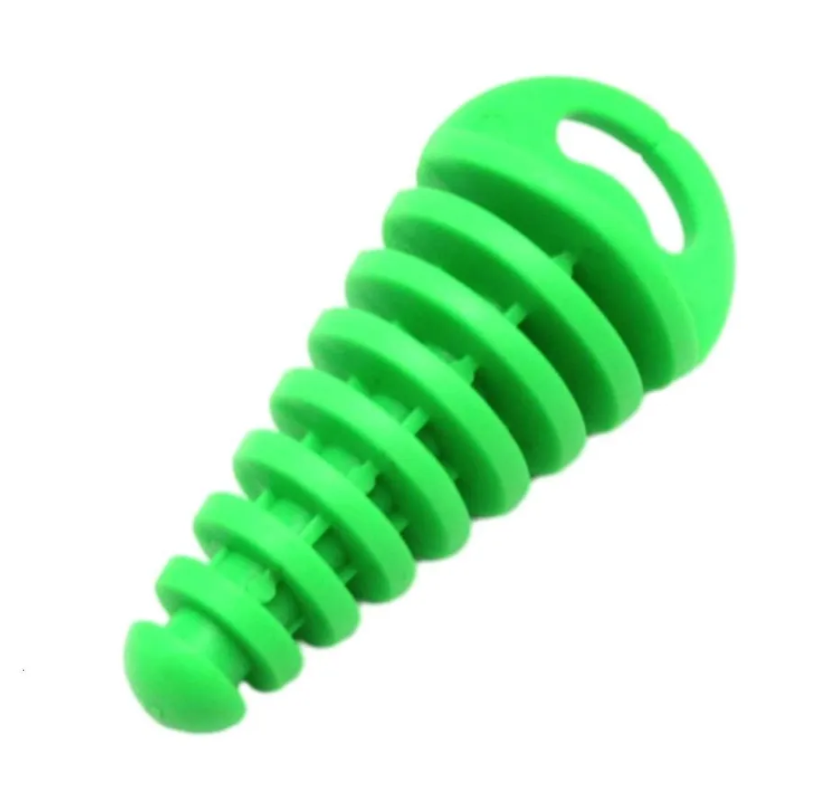 Пробка глушителя для питбайка и эндуро мотоцикла / 2T-4Т (15-38мм) зелёная