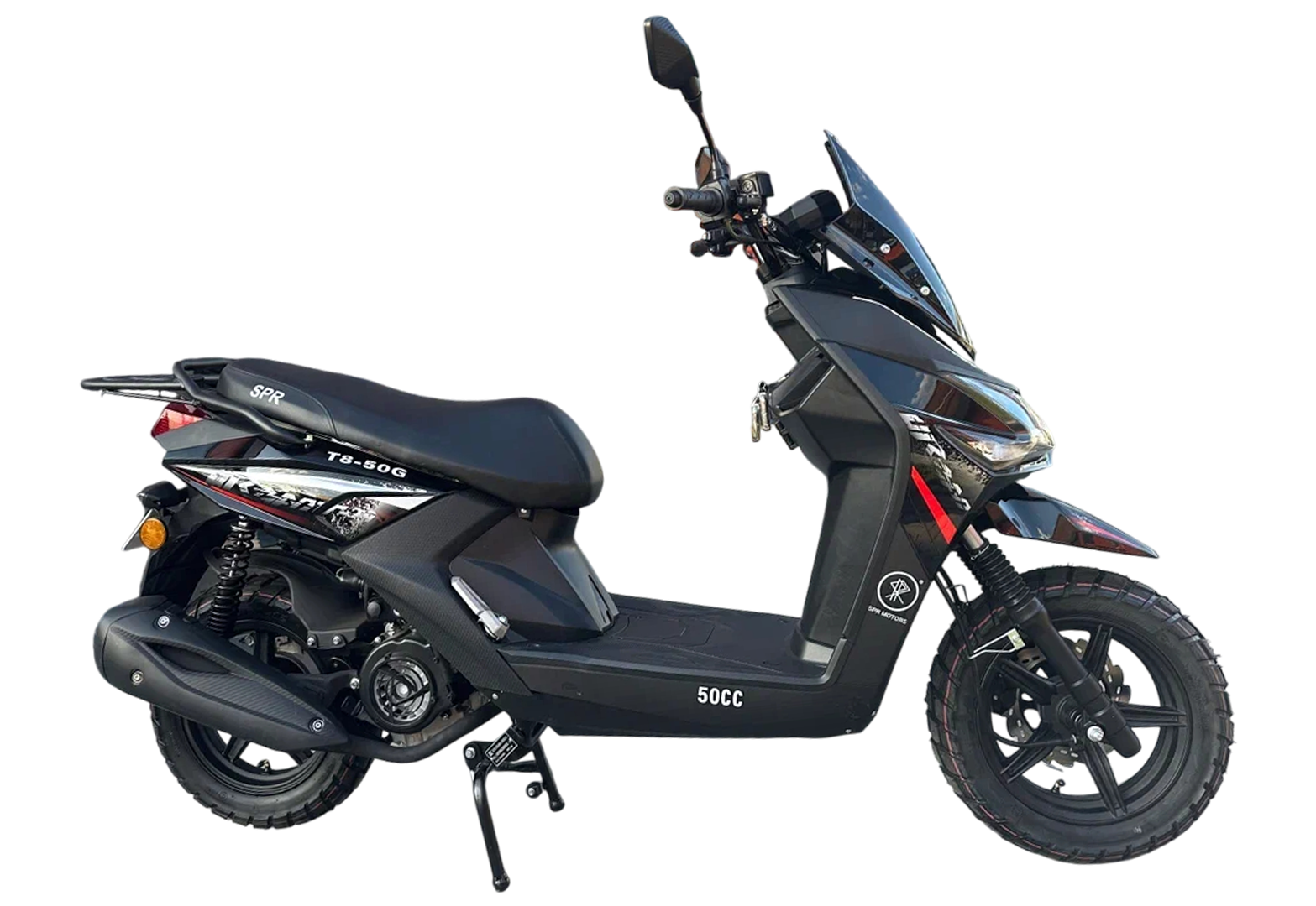 Скутер SPRMOTORS Zoom-9 (Черный)