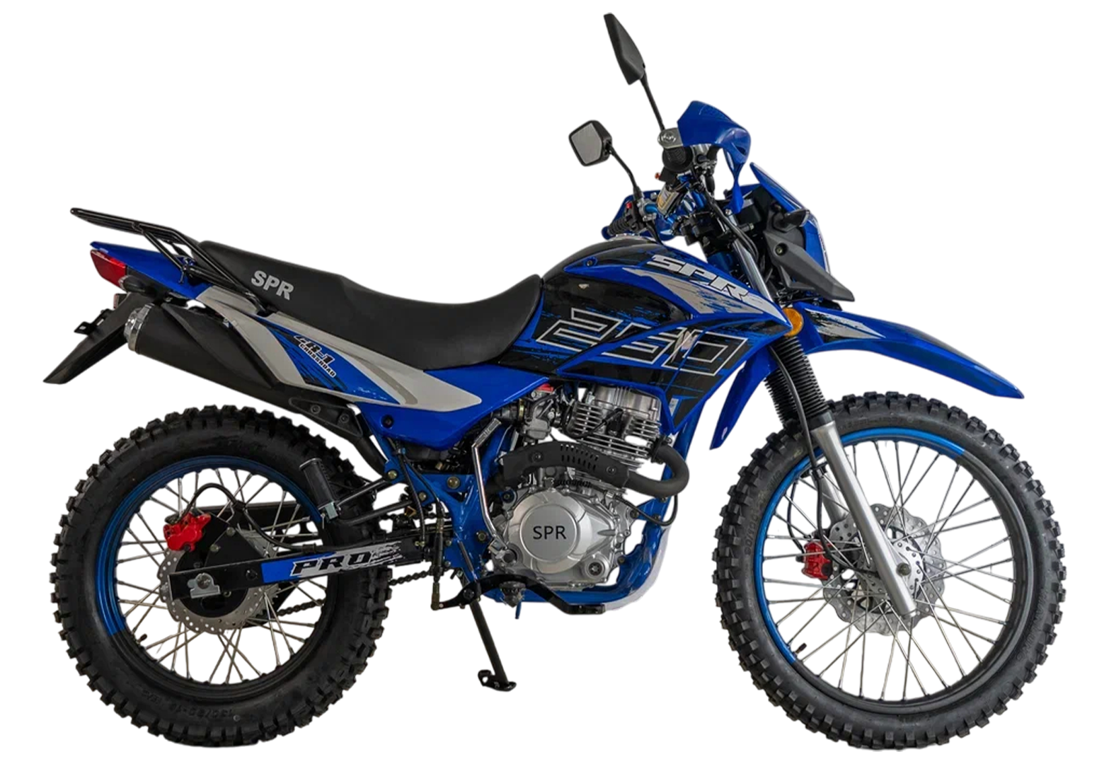 Мотоцикл SPRMOTORS CrossRoad-1 (Синий)