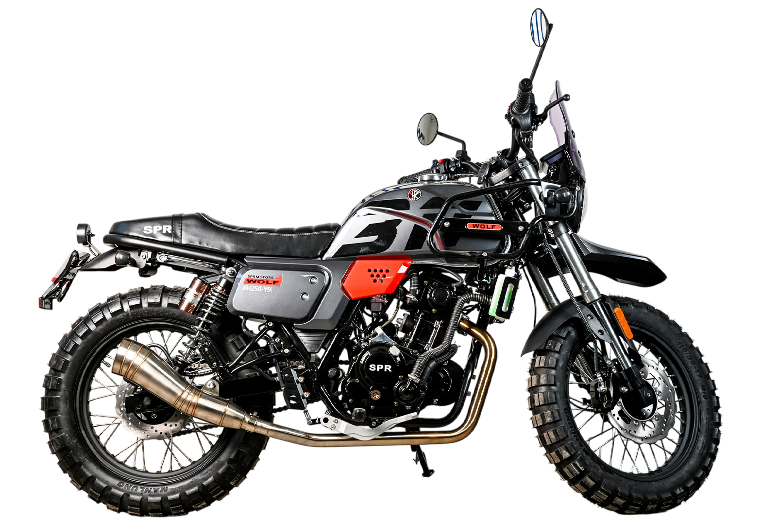 Мотоцикл дорожный SPRMOTORS WOLF 300 WC (Серый)