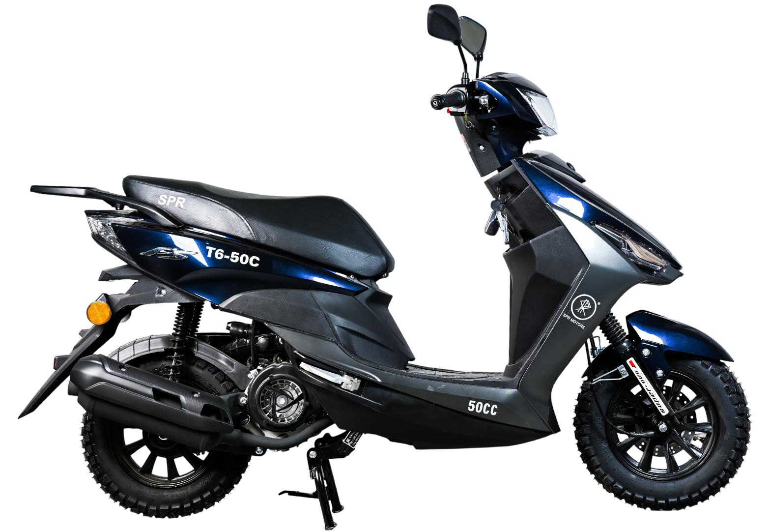 Скутер SPRMOTORS FS (Choke new) (Синий)