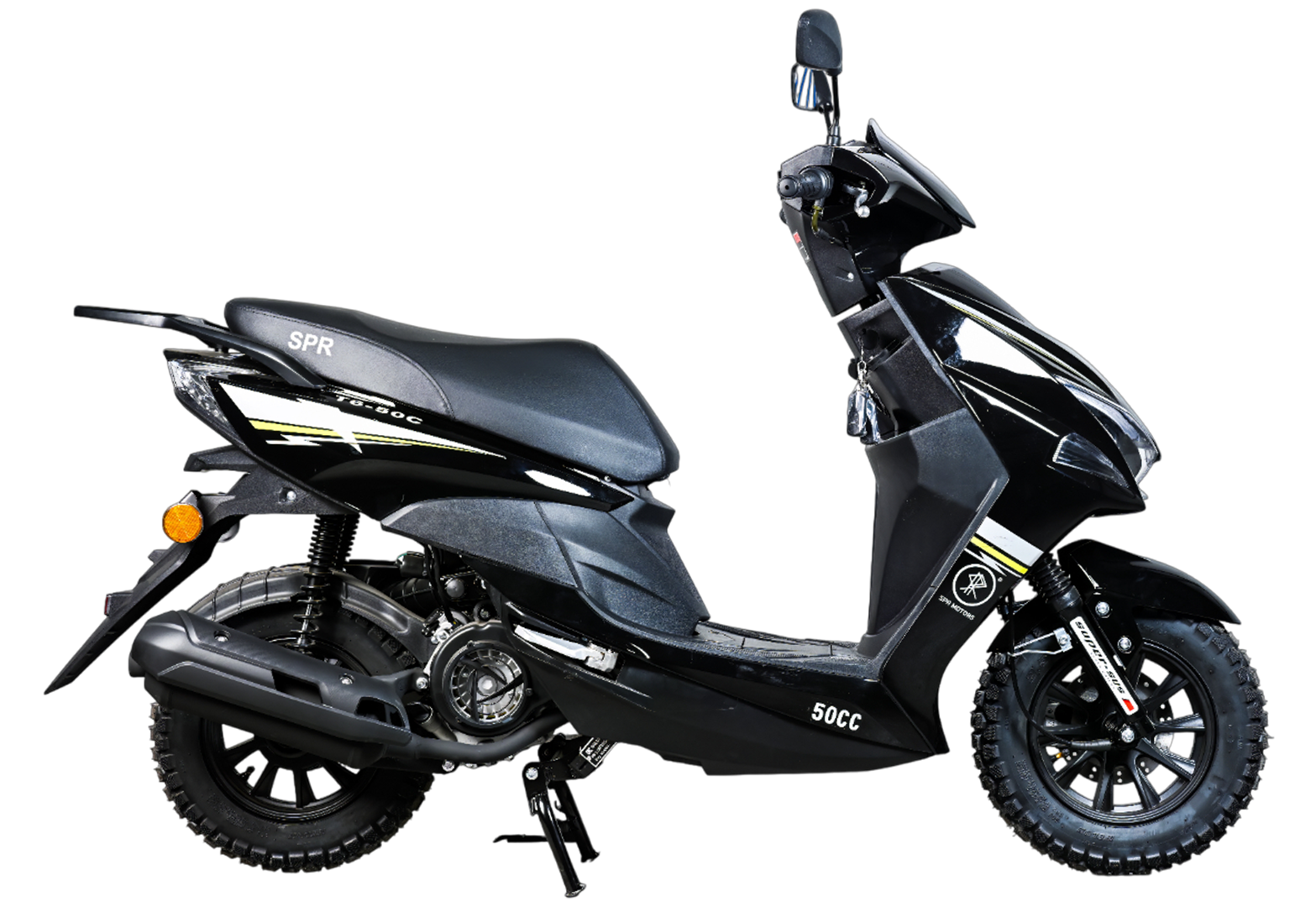 Скутер SPRMOTORS FS (Choke new) (Черный)