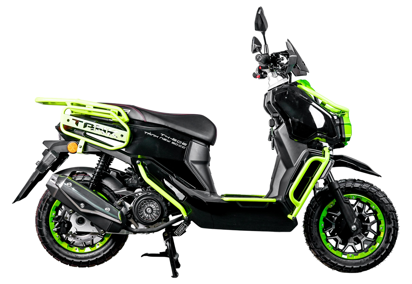 Скутер SPRMOTORS TANK NEW (Черный)